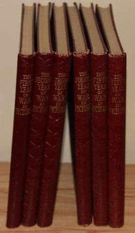 The War in Pictures Complete 6 Volume Set