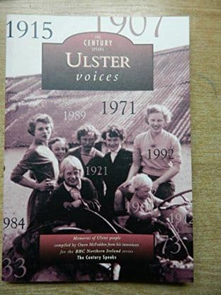 Ulster Voices by Owen McFadden - 0717130134