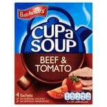 Batchelors Cup A Soup Beef & Tomato 4 Pack 88g