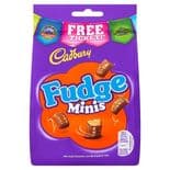 Cadbury Fudge Minis Bag 120g
