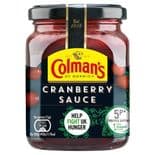 Colemans Sauce Jar Cranberry 165g