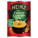 Heinz Classic Soup Carrot & Coriander 400g
