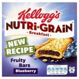 Kelloggs Nutrigrain Blueberry 6 x 37 g