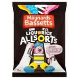 Maynards Bassetts Liquorice Allsorts Bag 190g