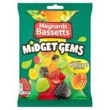 Maynards Bassetts Midget Gems Bag 190g