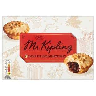 Mr Kipling Mince Pies 6 Pack