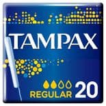 Tampax Regular Tampons Applicator 20 Pack