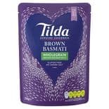 Tilda Steamed Brown Basmati Rice 250g