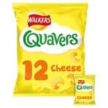 Walkers Quavers Cheese Snacks 12 X 16g