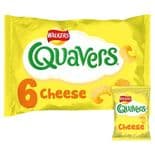 Walkers Quavers Cheese Snacks 6 X 16g