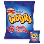 Walkers Wotsits Cheese Snacks 6 x 16.5g