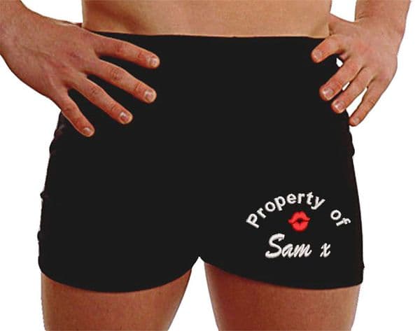 Personalised gifts boxers shorts valentine's day gift for him custom design