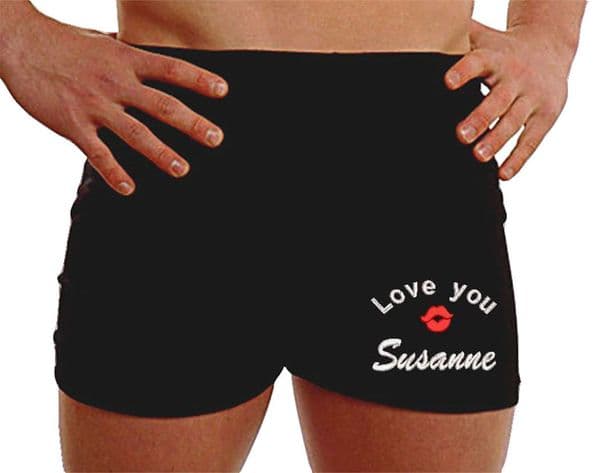 Personalised gifts boxers shorts valentine's day gift for him custom design