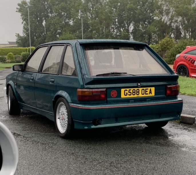 MG Maestro On Gaz GHA Coilovers