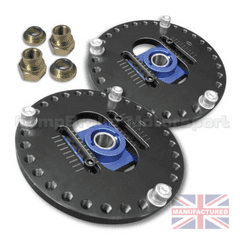 Peugeot 106 Compbrake Top Mounts (Pair Front Ecc/Slider Adjustable)