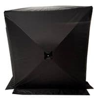 **SOLD** Ex-Demonstration - Blackout Tent - 2m x 2m x 2m - Black