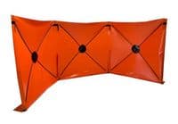 3 sided Maintenance Work Screen (PVC)