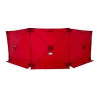 Clearance - 3 sided speed tent screen - 5.4m(l) x 1.8m(h) - Red