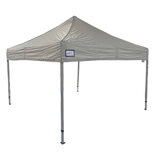 3m x 3m Gazebo + Grey Canopy + Steel Frame