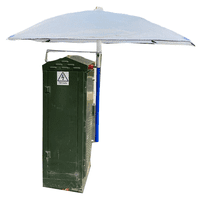 4.5ft Ripstop PVC Square Work Umbrella