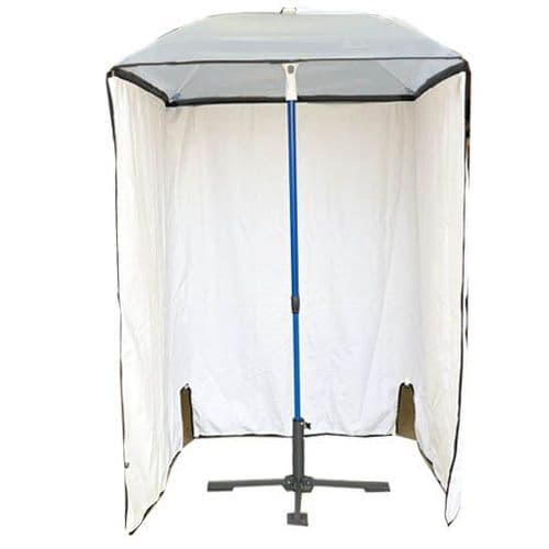 4ft Square Umbrella with Curtain Surround