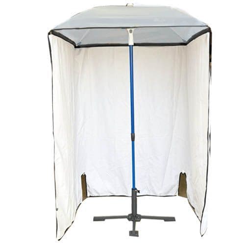 4ft Square Umbrella with Curtain Surround