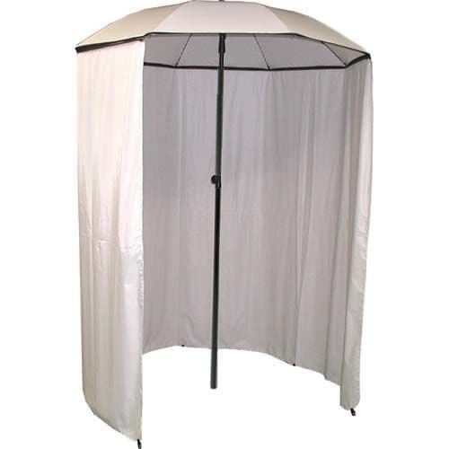 6ft Work Umbrella - Metal pole with detachable curtain