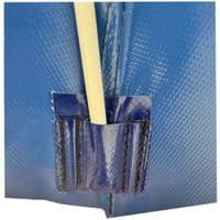 Clearance product - 8ft Umbrella PVC - Blue - Sheerspeed Shelters