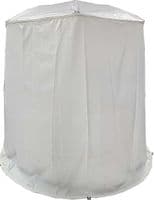 8ft PVC Ripstop Work Umbrella with Curtain