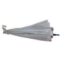 8ft PVC Ripstop Work Umbrella with Curtain