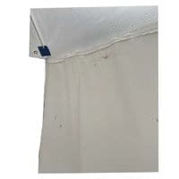 8ft PVC Ripstop Work Umbrella with Curtain