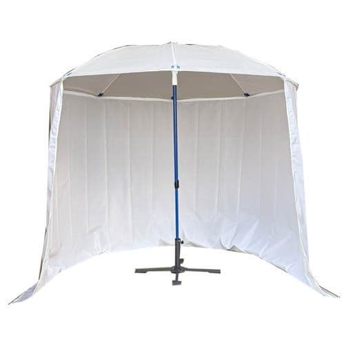 8ft Ripstop Work Umbrella with Curtain