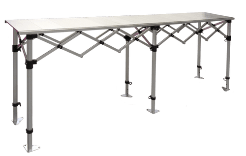 Concertina Folding Table