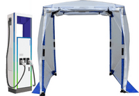 Electric Car EV Charger Installation Tunnel Tent - PVC