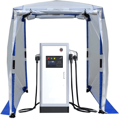 Electric Car EV Charger Installation Tunnel Tent - PVC