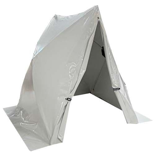 Ex-Demonstration - White Light Reduction PVC Triangle Tent - 1.5m x  1.5m