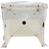 Ex-Demonstration - White PVC Panoramic Speed Tent - 1.5m(l) x 1.9m(w)
