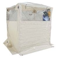 Ex-Demonstration - White PVC Panoramic Speed Tent - 1.5m(l) x 1.9m(w)