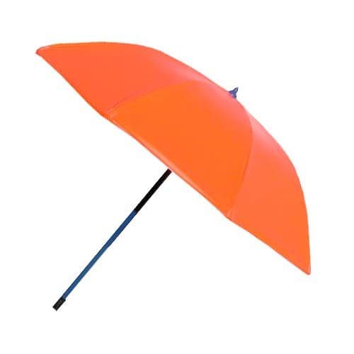 Hi Vis Fluorescent Orange Umbrella with Hi Vis Trim