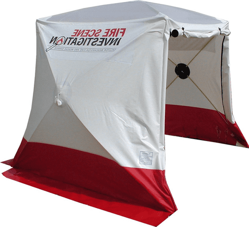 Medical / Emergency Services Work Tent - PVC Solid Colour / White