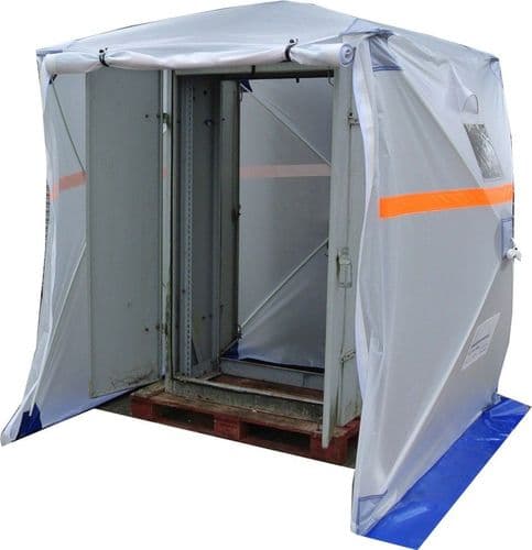 Network Rail APPROVED, PVC Cabinet Tent - Location Box Maintenance and Installation Cabinet Tent