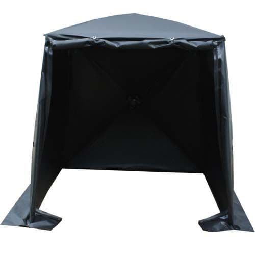Non Destructive Testing NDT PVC Blackout Speed Tent