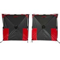 Premium Fire Service Incident Screening - Black Mesh