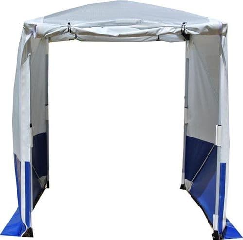 PVC Tunnel Speed Tent - White & Solid Colour