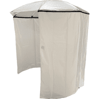 Ripstop PVC Railway Umbrella with Curtain