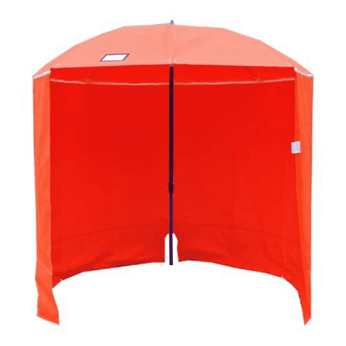 Ripstop PVC Railway Umbrella with Curtain