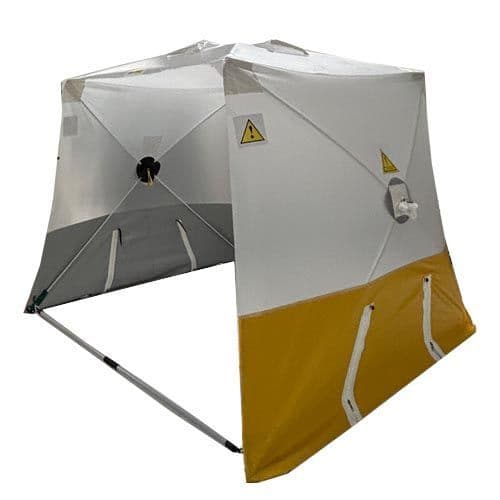 SNCF - French Rail  Track Welding  Tent - DPI no. 13123 SNCF