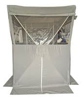 Sound Engineer & Production Cart Shelter with Covered Windows