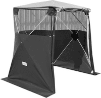 Sound Engineer & Production Cart Shelter with Covered Windows