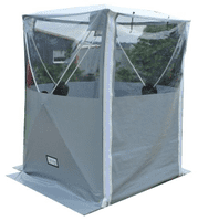 Sound Engineer & Production Cart Shelter with Covered Windows